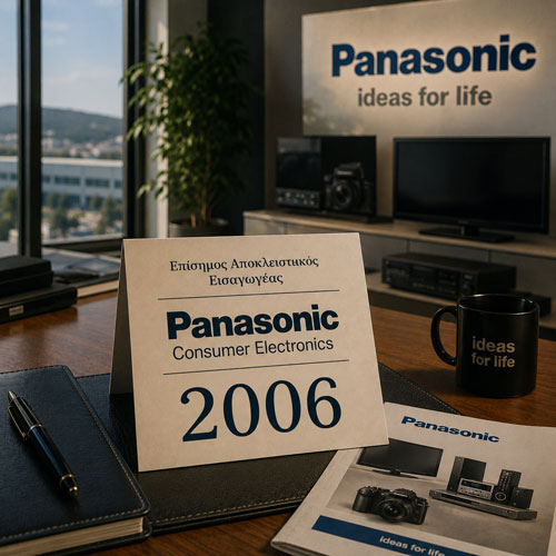 Επίσημος Αποκλειστικός Εισαγωγέας PANASONIC Consumer Electronics